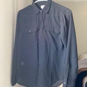 Black dress shirt J.Crew very cute size 2